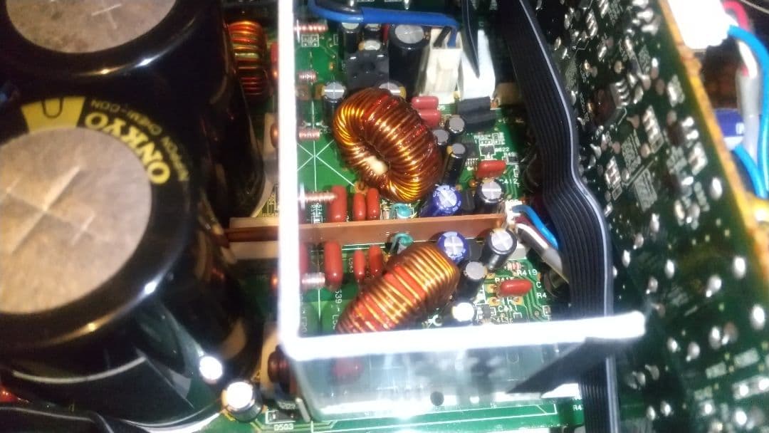 ONKYO A-905FX VLデジタル方式ステレオアンプ メンテ＆カスタム仕様