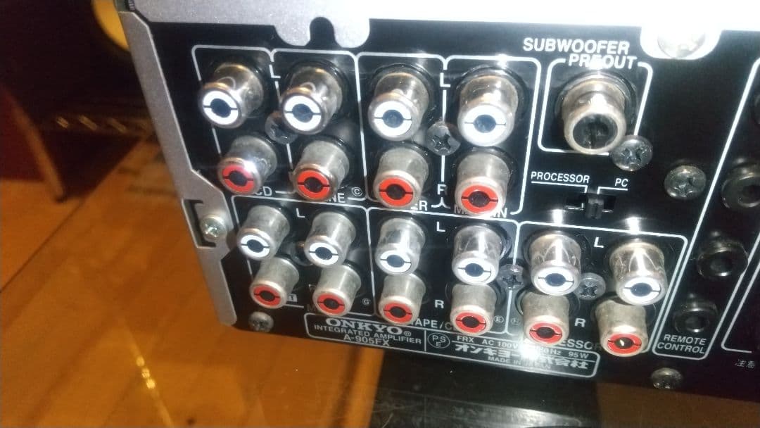 ONKYO A-905FX VLデジタル方式ステレオアンプ メンテ＆カスタム仕様