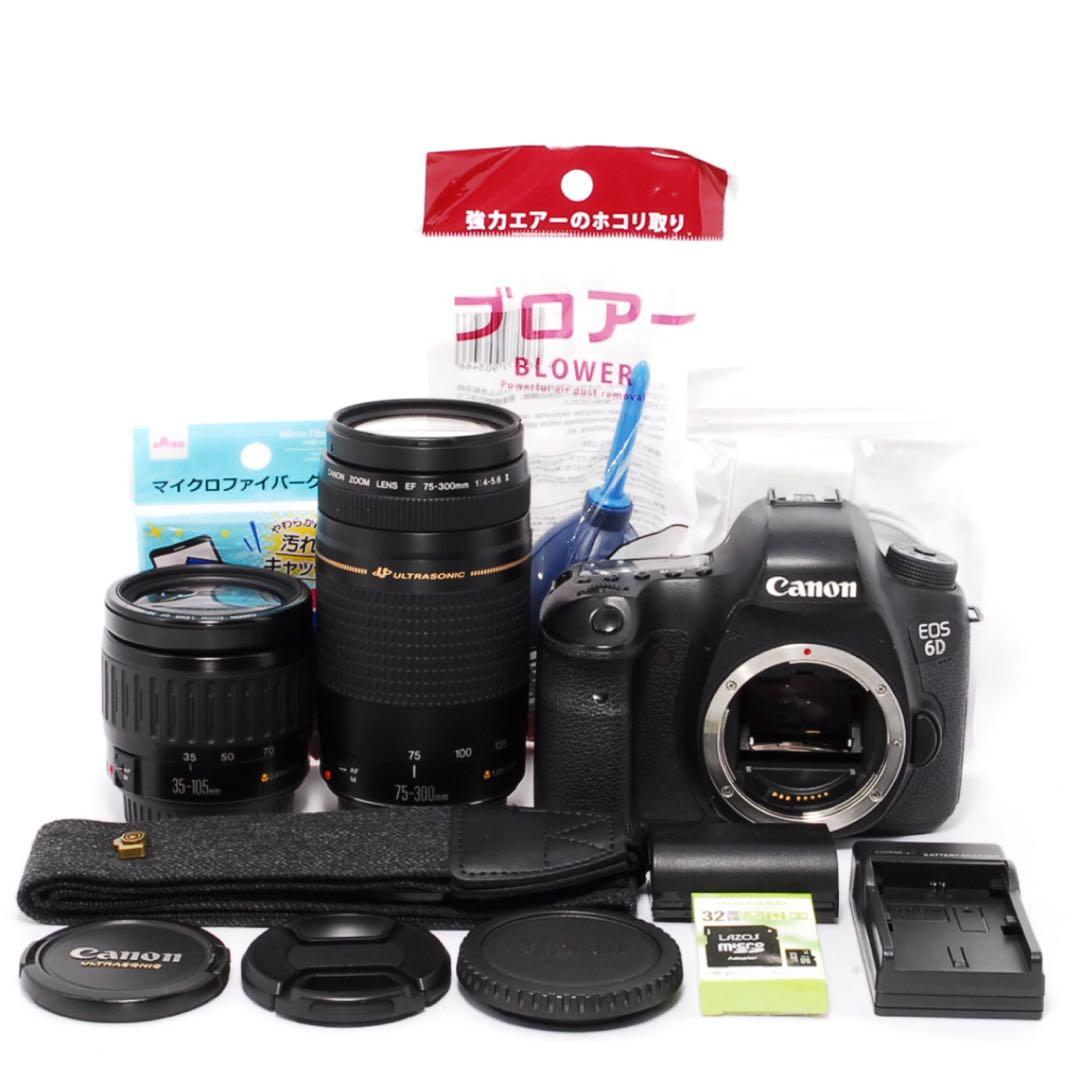WiFiで楽々転送◆Canon EOS 6D◆一眼レフカメラ◆フルサイズセンサー
