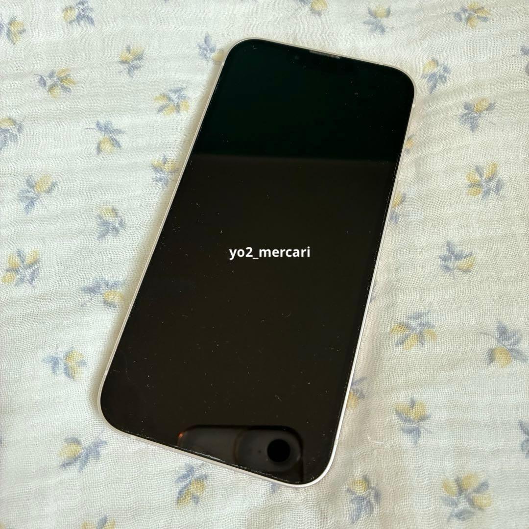 iPhone13　256GB　SIMフリー　ホワイト　スターライト　白
