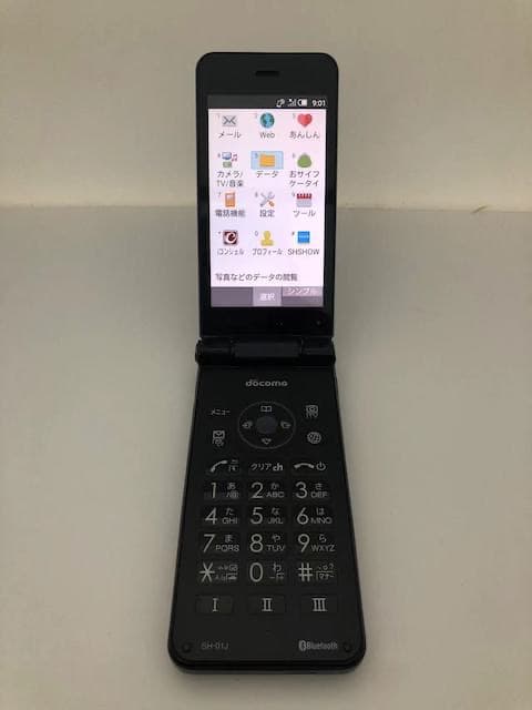 『ランクAー2032』ドコモ AQUOS ケータイ SH-01J ロック解除済み