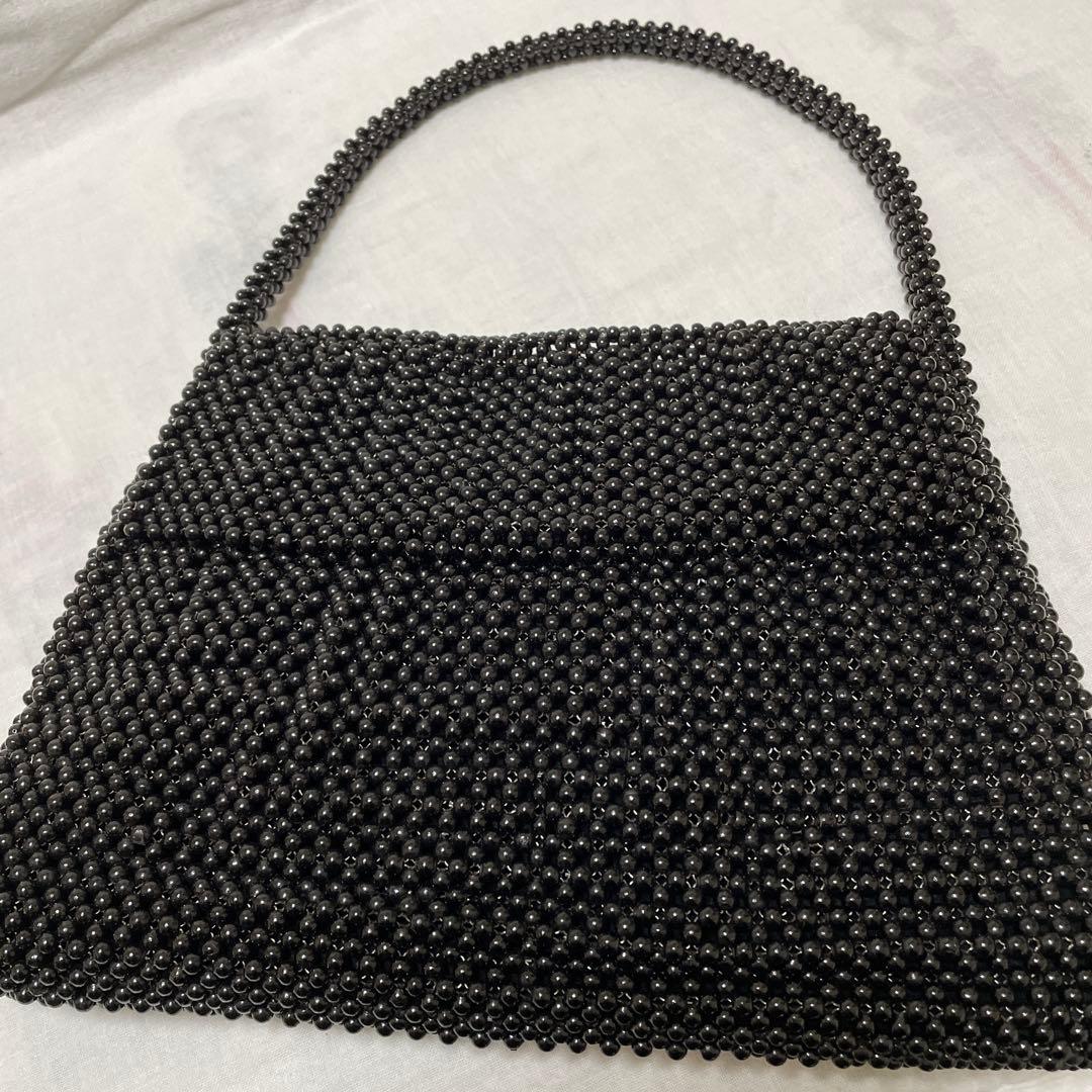 黒珊瑚　ハンドバック　手作り工芸品