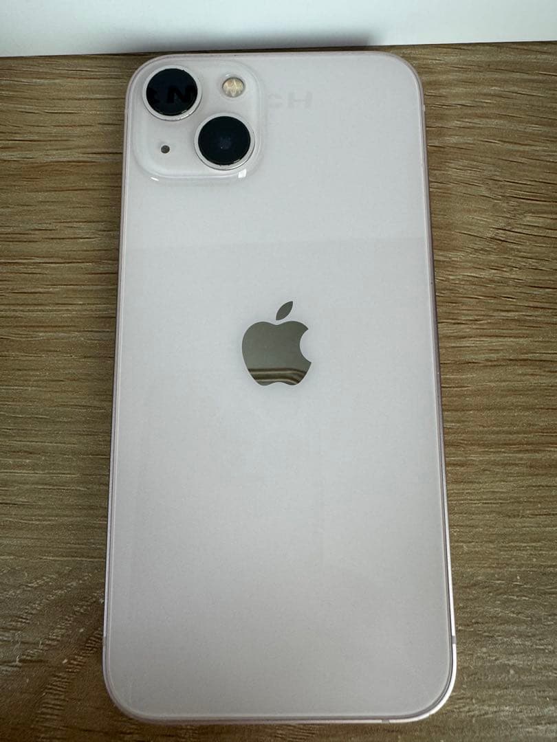 iPhone 13 128GB ピンク BT100%、新品液晶