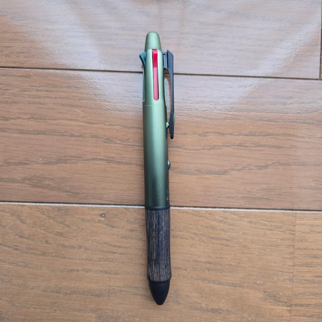 ■シナモン商品■パイロット フォープラスワンウッド 限定 グリーン・ブルー