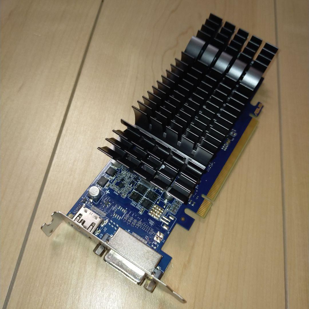 【グラボ】ASUS GeForce GT1030 2GB DDR5ファンレス