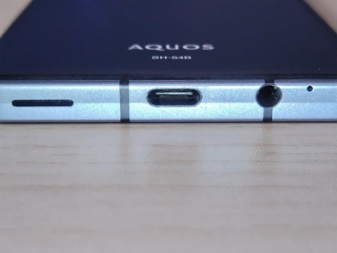 AQUOS sense6 SH-54B ブルーメタリックDocomo(訳あり品)