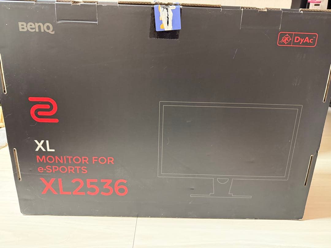 BenQ XL2536 モニター本体