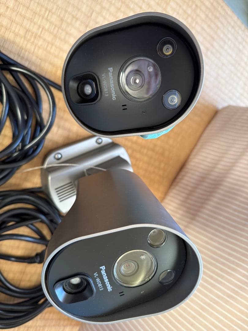 2点セット　Panasonic 防犯カメラ VL-WD813