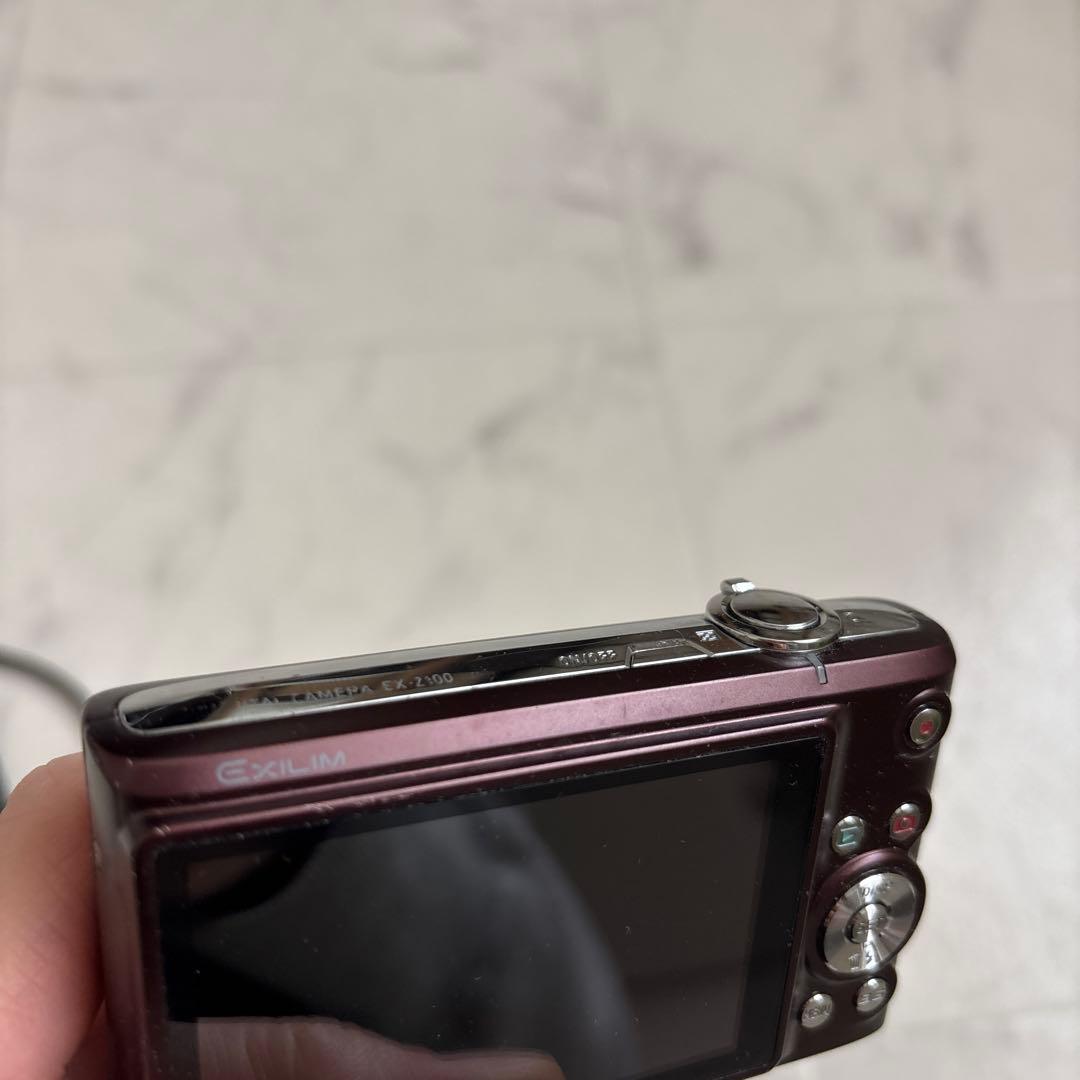 CASIO EXILIM EX-Z400デジカメ　オールドコンデジ　ブラウン