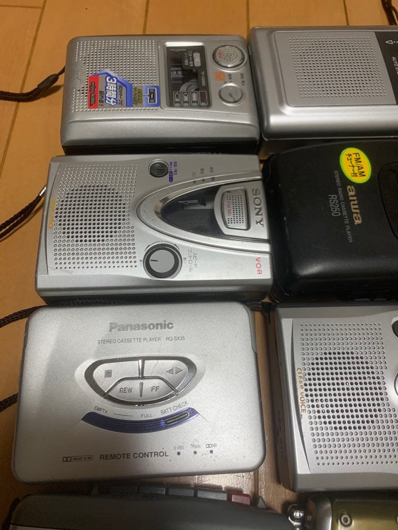 【ジャンク】カセットレコーダー まとめ売りSONY Panasonic Aiwa