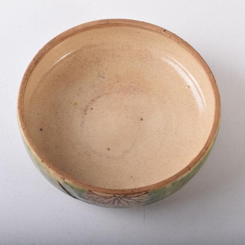 茶道具　瀬戸焼　名工　加藤春岱作　蓋物　共箱　N　7449