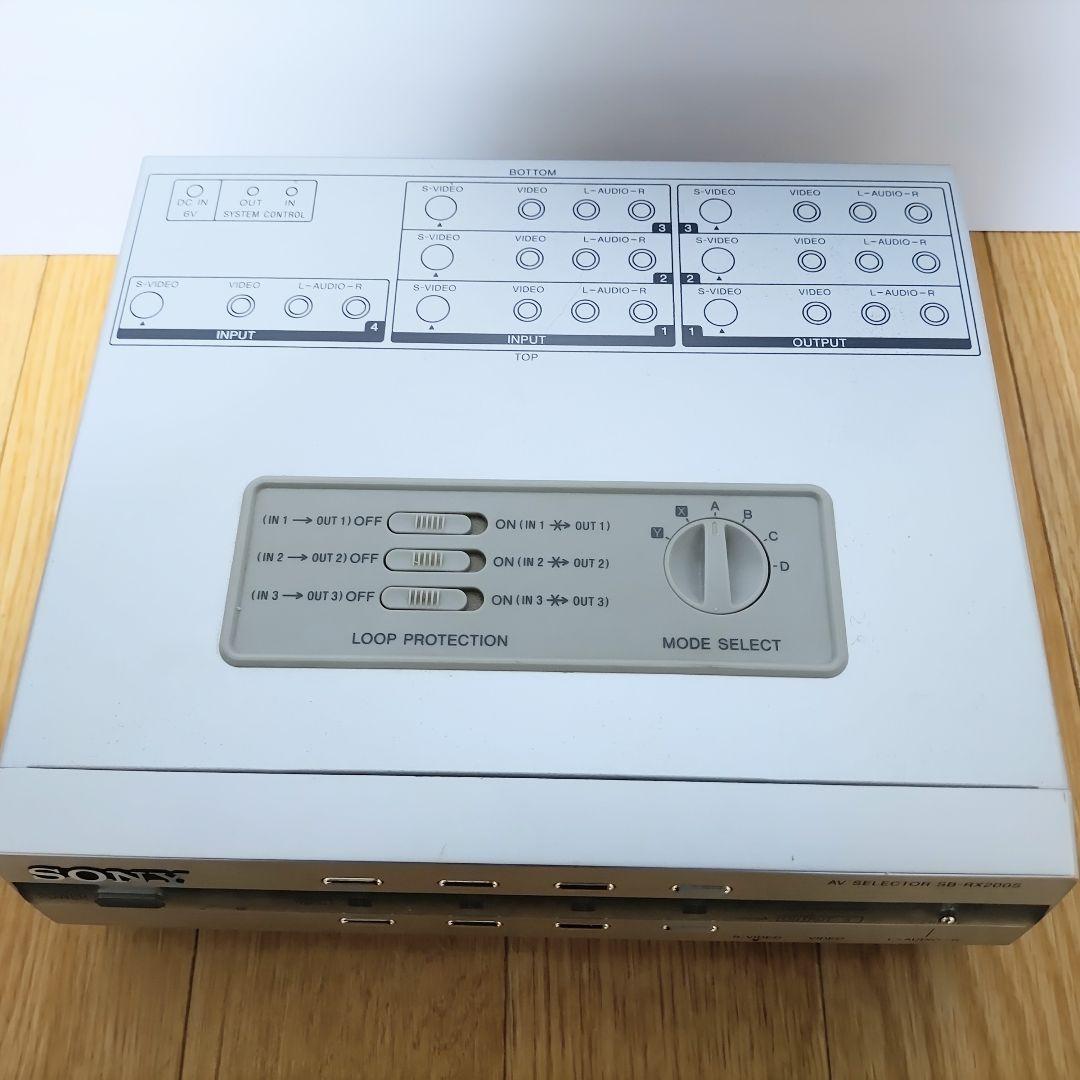 【動作品】SONY ソニー AVセレクター SB-RX200S リモコン付き