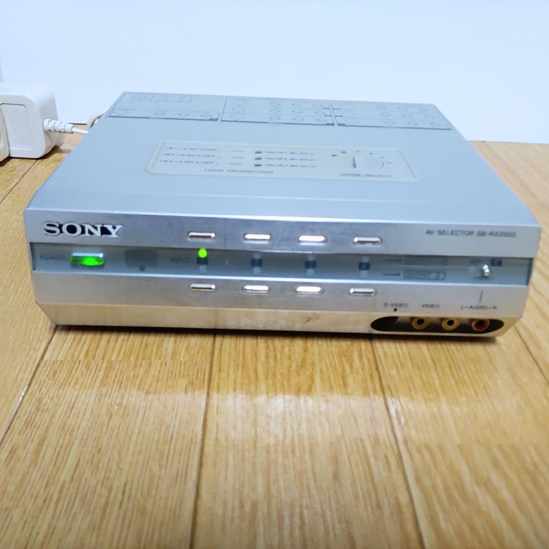 【動作品】SONY ソニー AVセレクター SB-RX200S リモコン付き