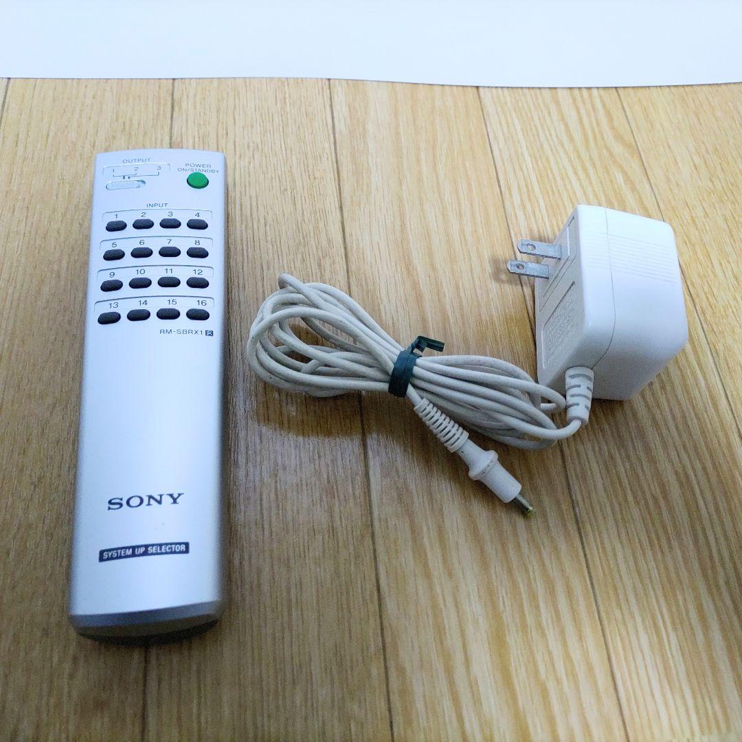【動作品】SONY ソニー AVセレクター SB-RX200S リモコン付き