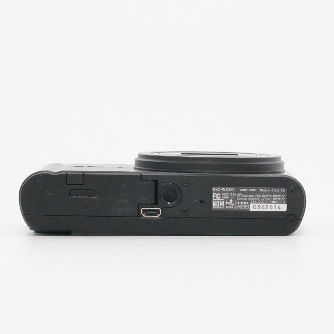 美品 SONY ソニー DSC-WX350 ブラック