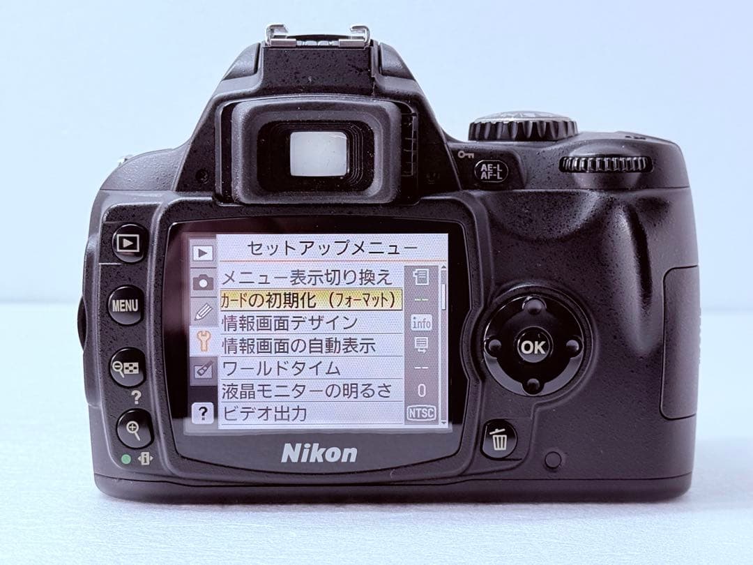 Nikon D40 初心者向けセット 標準 望遠 レンズ2本 スマホ転送可能