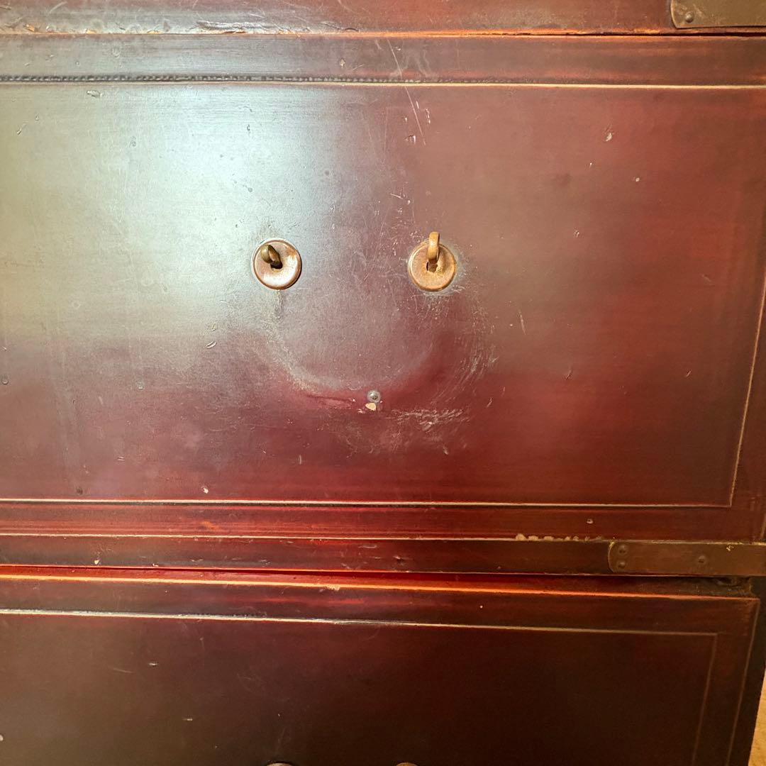 【ジャンク品】時代箪笥　引き出し5段