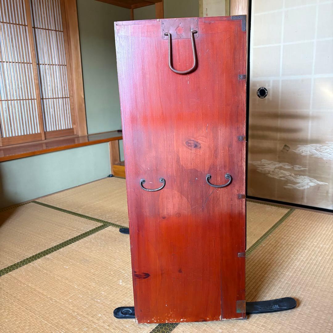 【ジャンク品】時代箪笥　引き出し5段