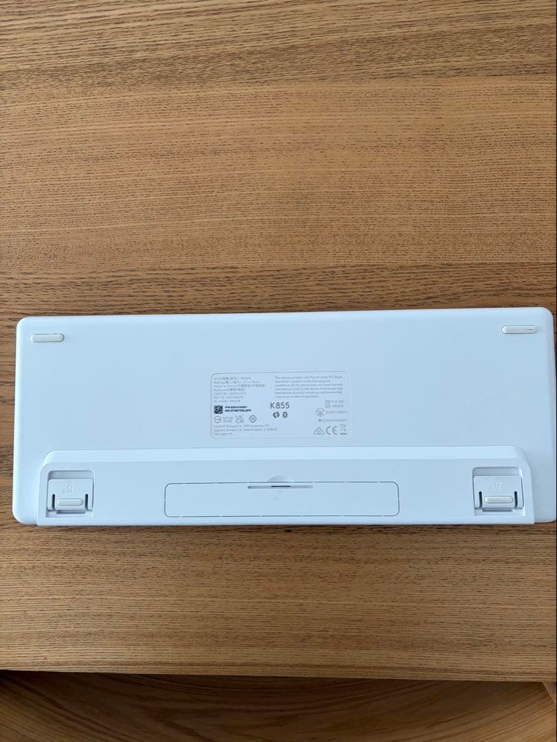 【即購入OK】メカニカルキーボード K855 ホワイト※訳あり※