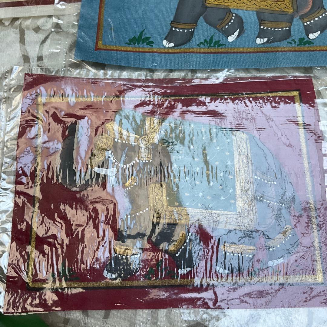 インド伝統手描き絵画セット 10枚