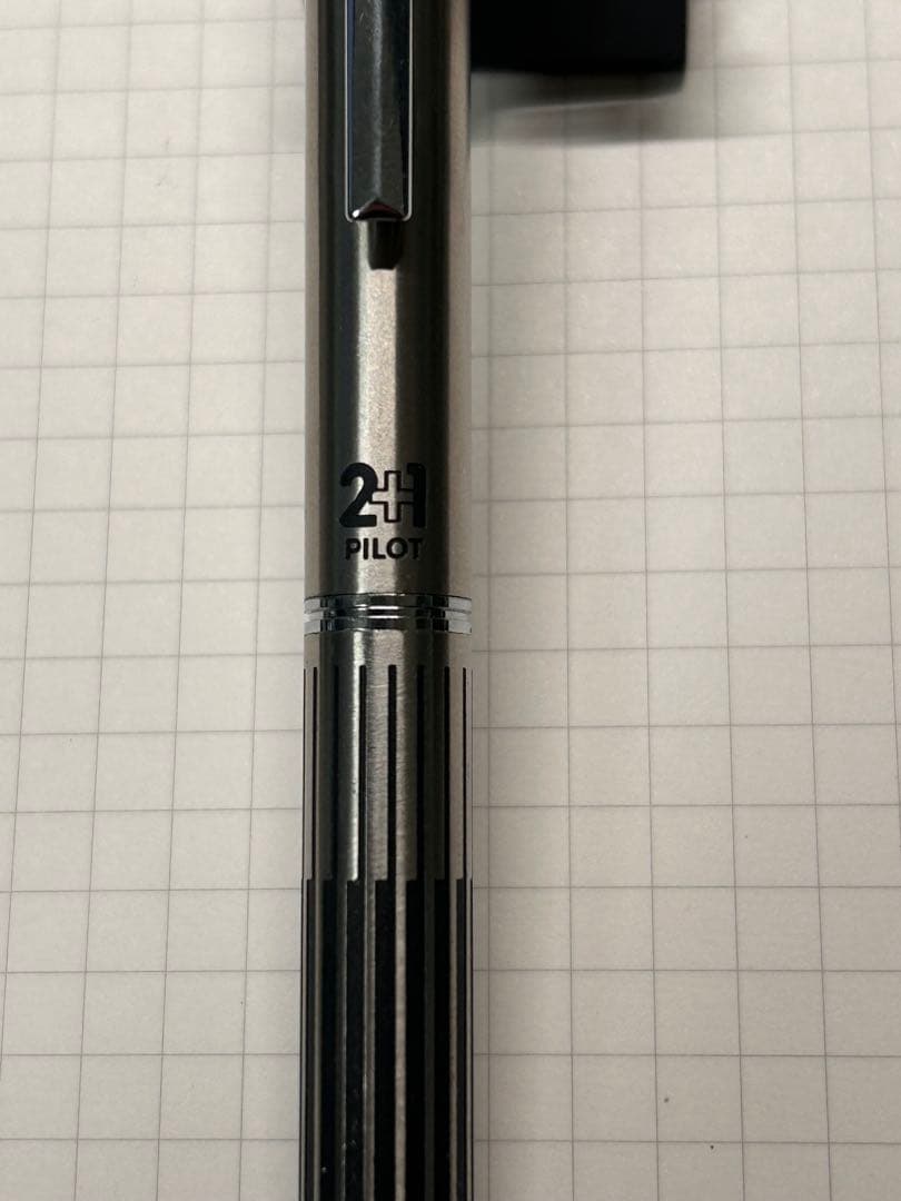 【廃盤超レア：新品未使用】PILOT 蝕刻 2+1 ボールペン シャーペン