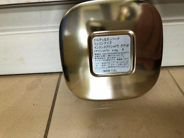 新品未使用 ドルチェ＆ガッバーナ フェリンアイズインテンスアイシャドウクアッド6