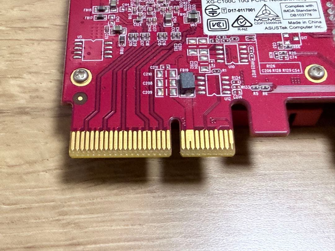 拡張カード ASUS XG-C100C 10G