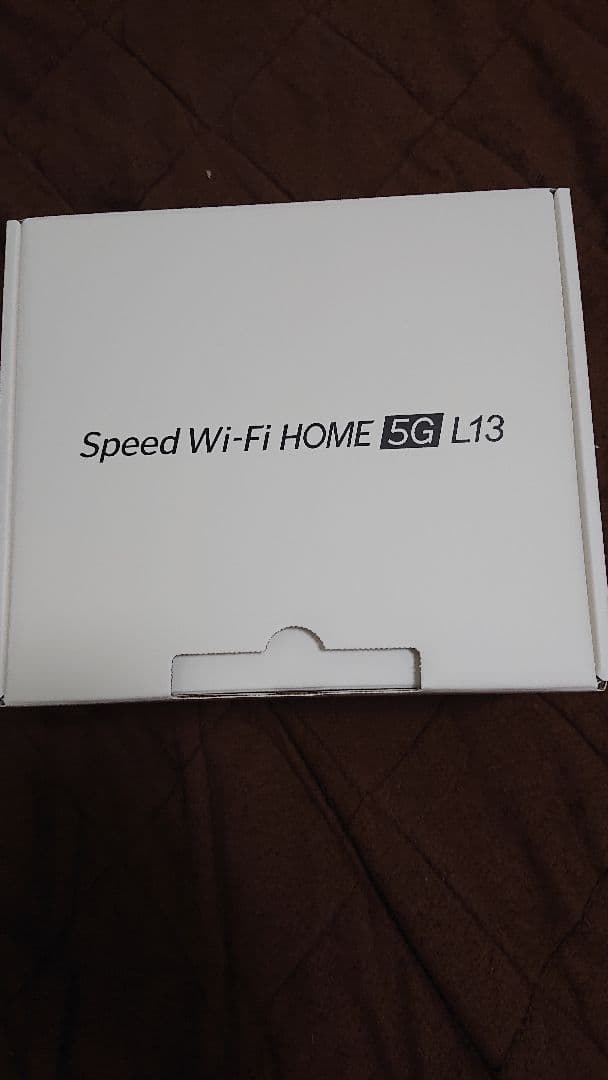Speed Wi-FI  5G L13 未開封未使用