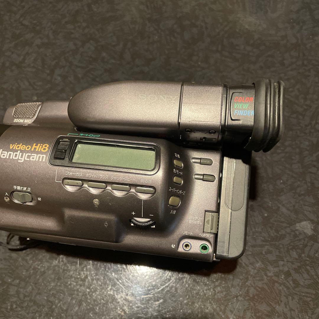 SONY　CCD-TR1000　Hi8　8mm対応 ハンディーカム