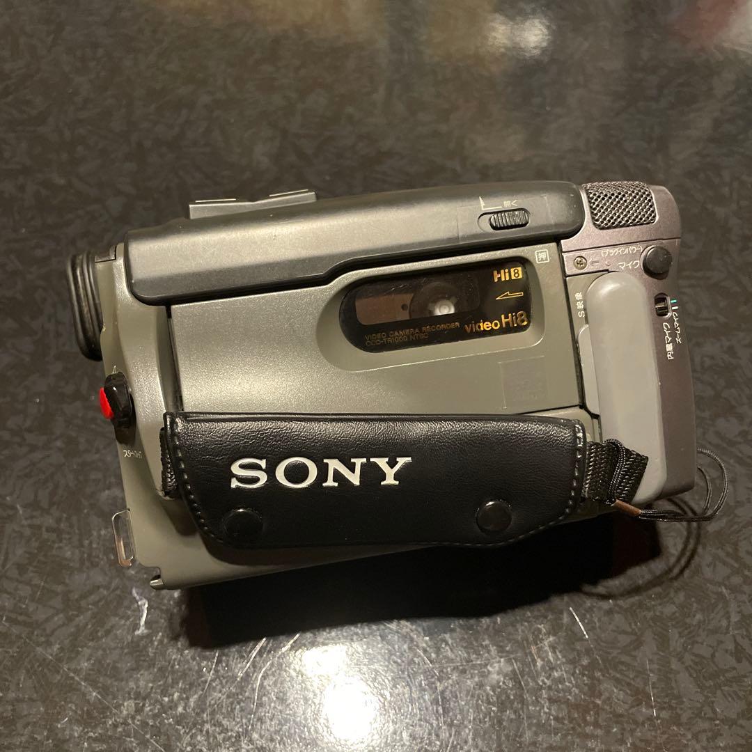 SONY　CCD-TR1000　Hi8　8mm対応 ハンディーカム