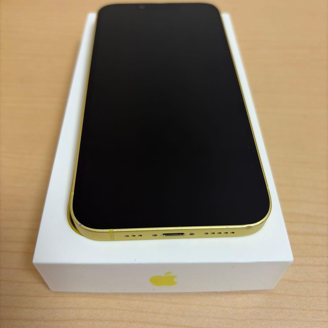 iPhone14 SIMフリー　イエロー