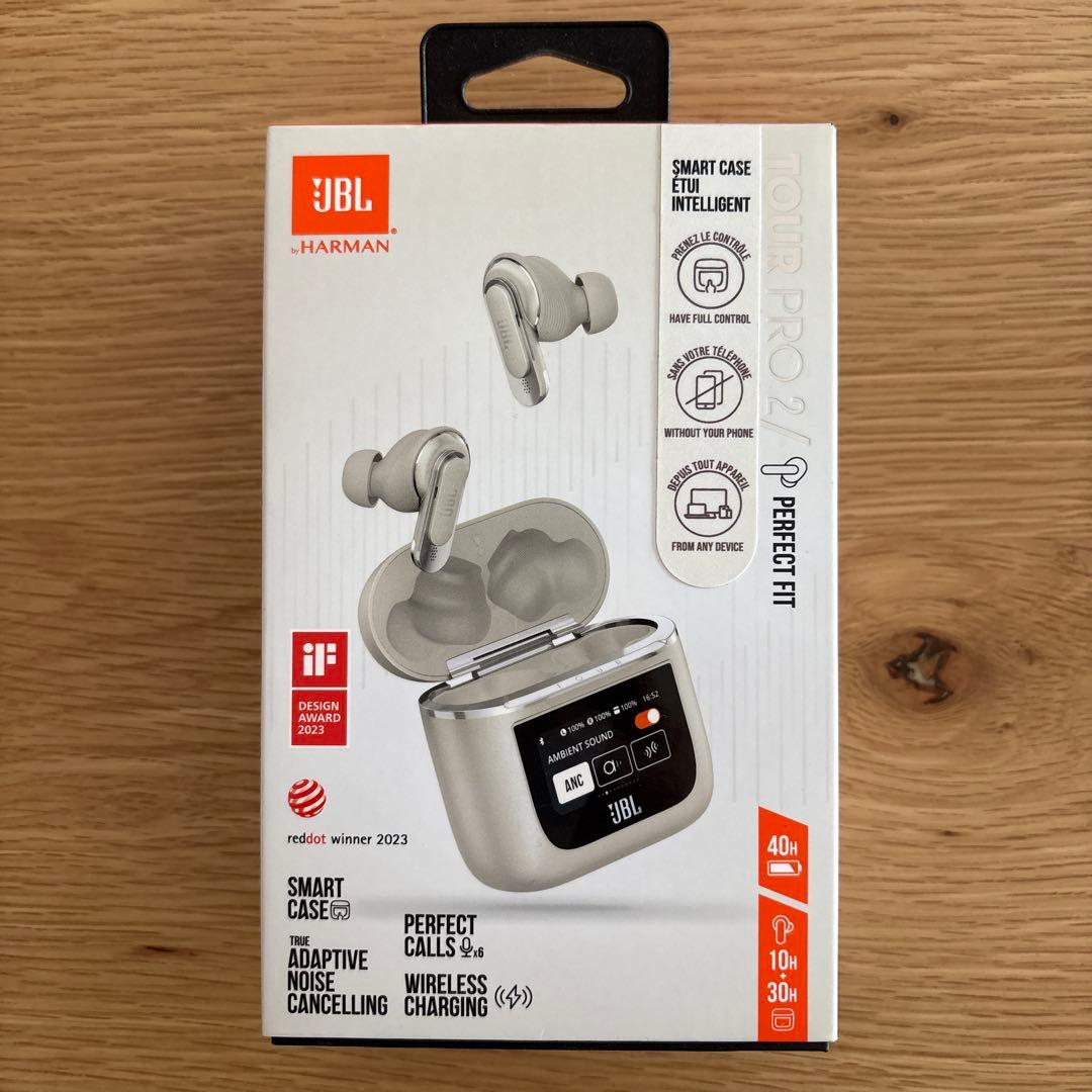 【新品】JBL TOUR PRO 2 ワイヤレスイヤホン　シャンパンゴールド
