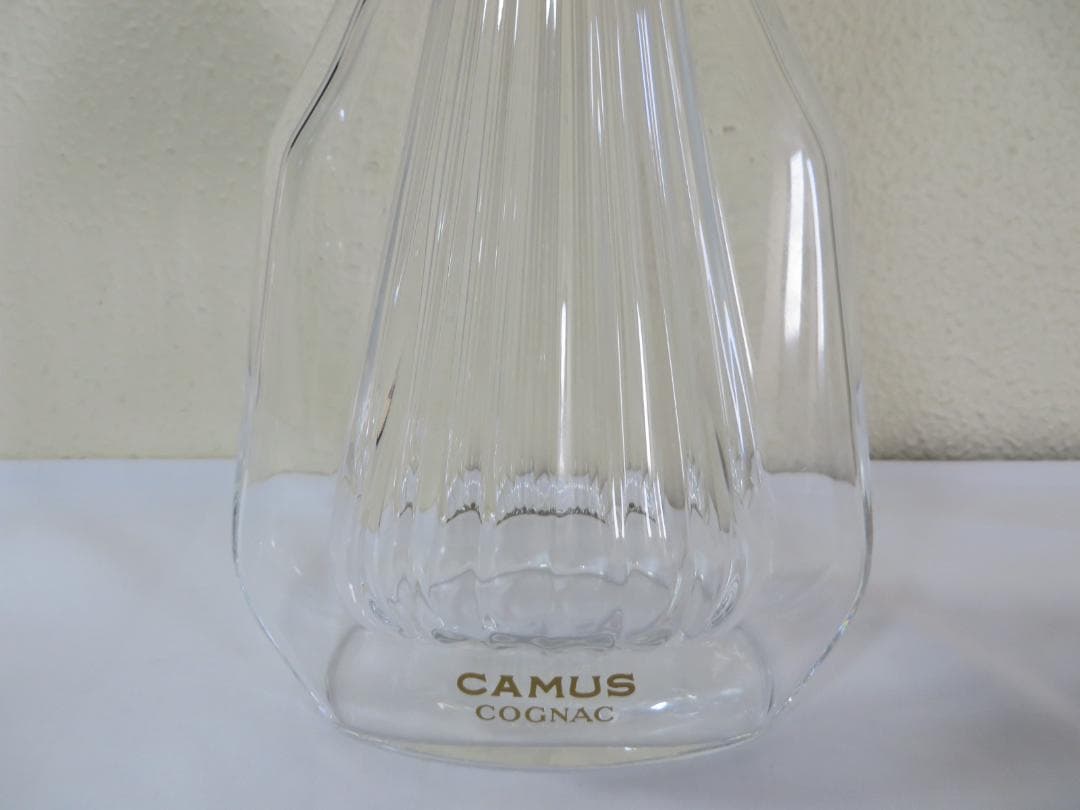 美品CAMUS バカラクリスタルボトル　ガラス　空き瓶2本セット