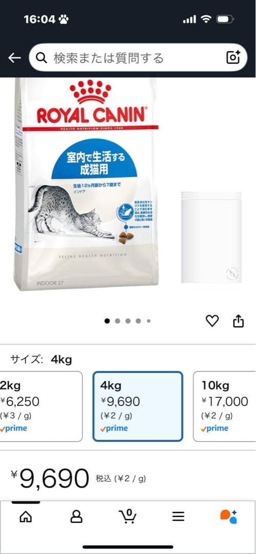 ハロウィン限定★ロイヤルカナン❤️室内で生活する成猫用 インドア❤️4kg新品未開封