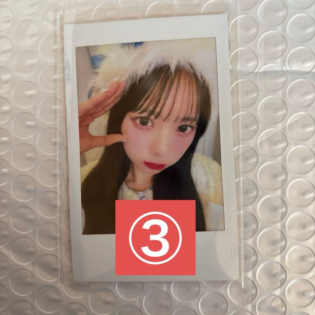 増田彩乃ちゃんクリスマス衣装チェキ3枚