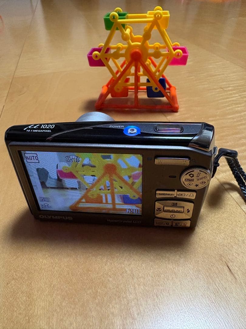 デジカメ デジタルカメラ OLYMPUS オリンパス　μ1020 動作確認済み