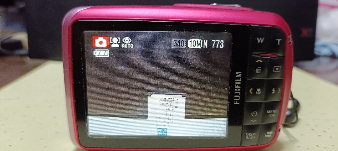美品　FUJIFILM WP Z33 ピンク 防水・防塵設計!