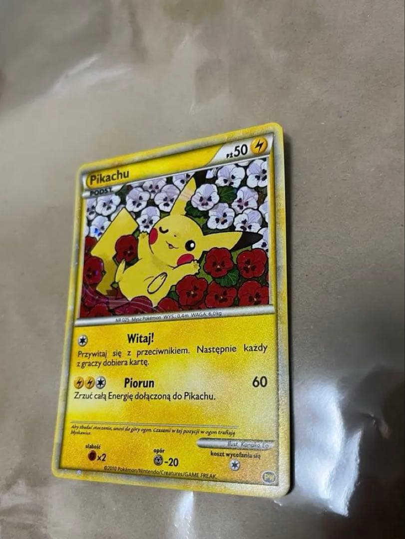 ポケモンカード　ピカチュウワールド　青　袋なし