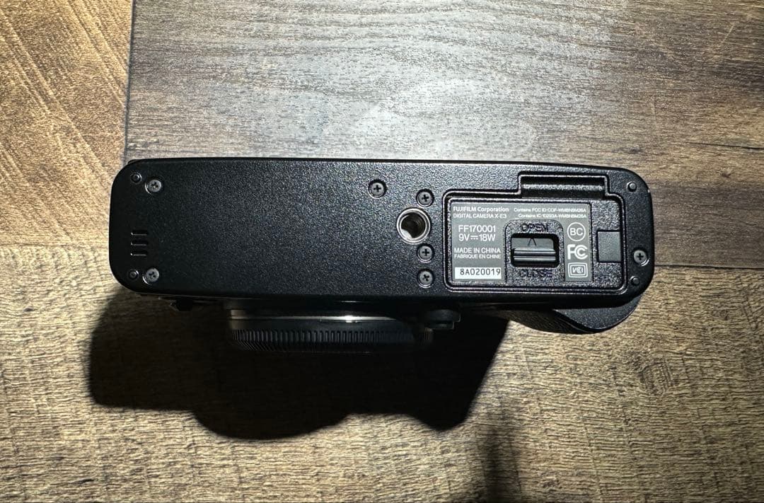 Fujifilm X-E3 ミラーレスカメラ