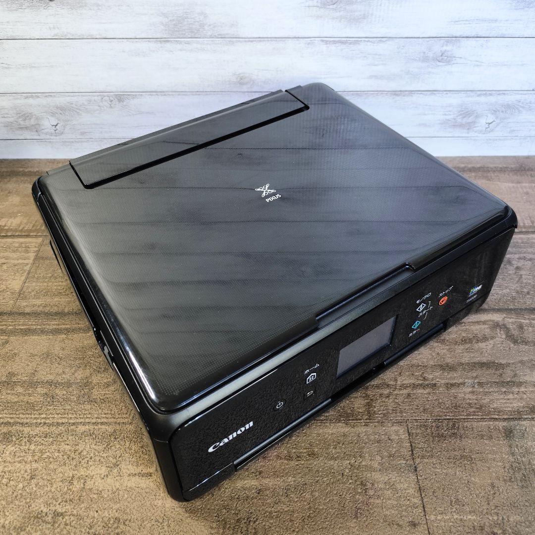 【使用枚数少】Canon カラープリンター PIXUS TS6130 BK