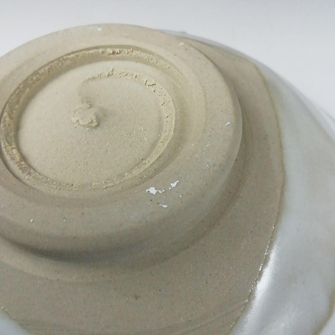 Ｔ１６１　茶碗　『淡釉　茶碗』『長谷元窯　六兵衛作』　共箱　抹茶碗　茶道具
