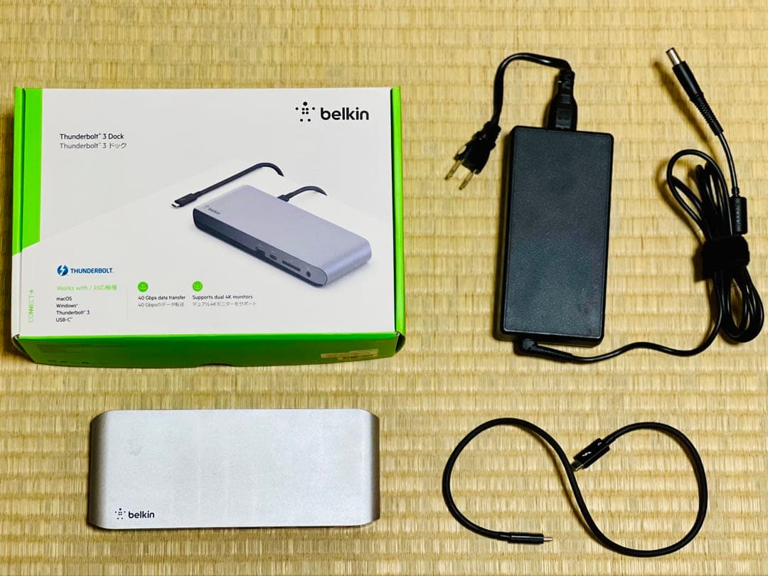 【完動品】belkin Thunderbolt 3 Dock TB3ドック