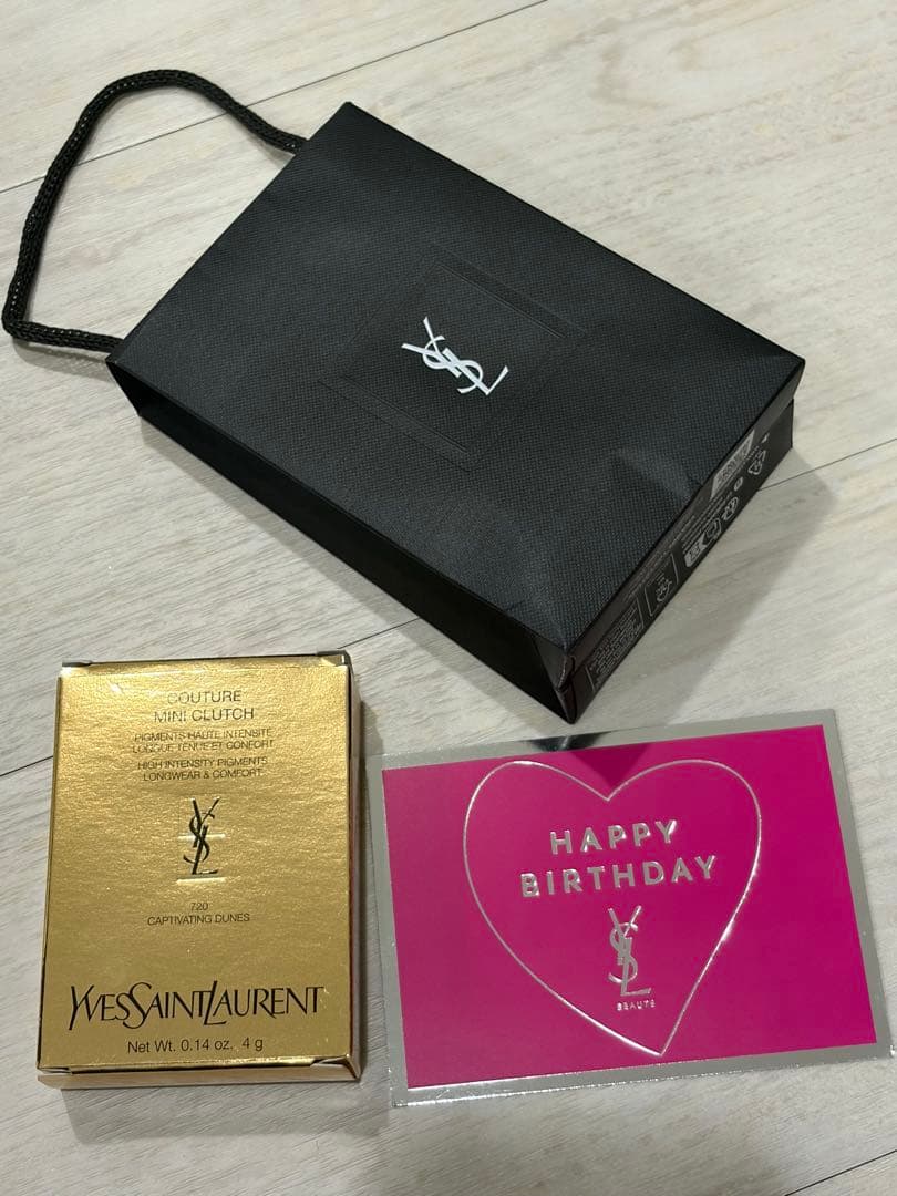 YVES SAINT LAURENT クチュール ミニ クラッチ 720