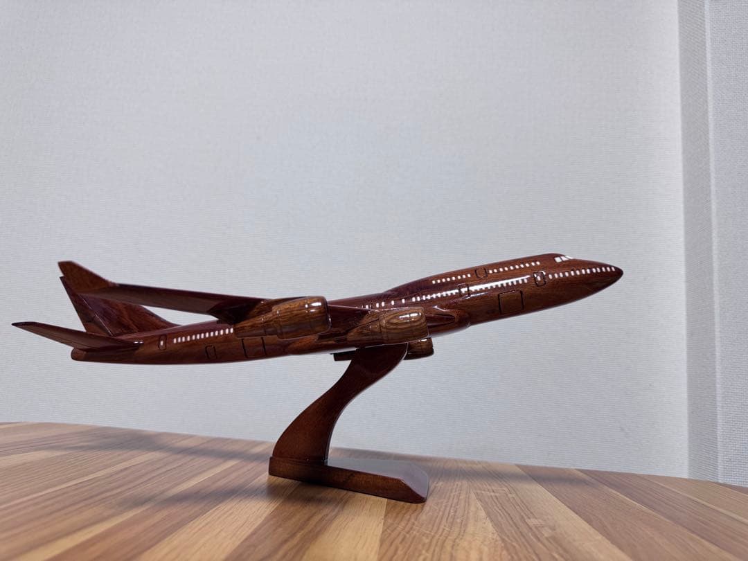 飛行機　ボーイング747 ディスプレイ用