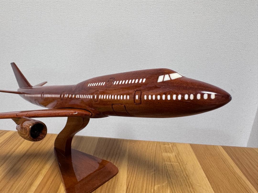 飛行機　ボーイング747 ディスプレイ用