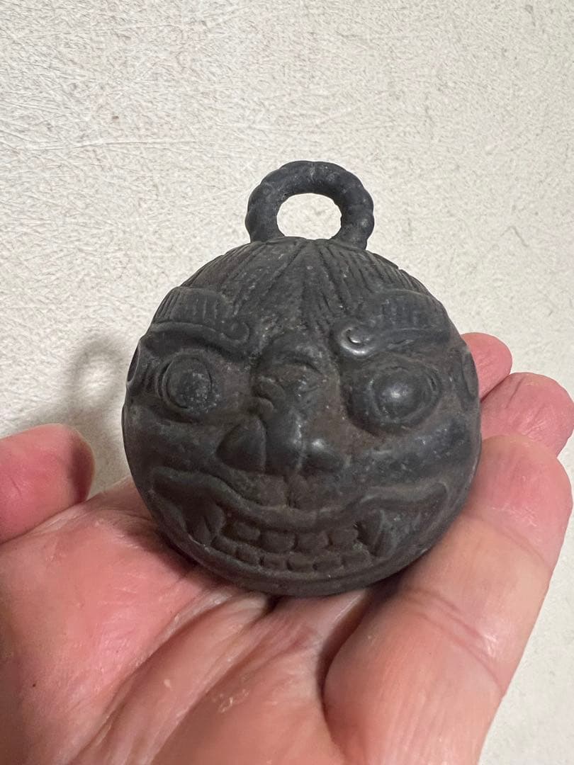 李朝 朝鮮 虎威鈴 金銅鈴 祭祀 神事 馬鈴 魔除 仏像 仏教美術 骨董 古美術