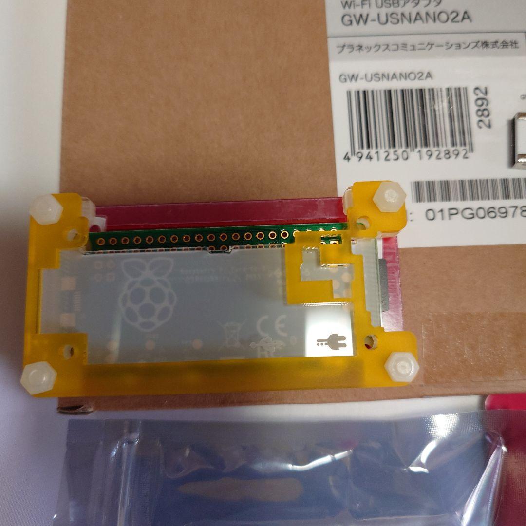 ラズベリーパイゼロとWi-Fi USBアダプタとアクセサリーカメラHUB等セット