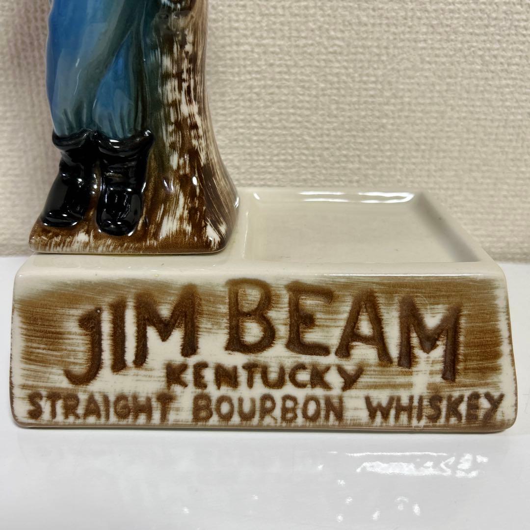 ジムビーム ヴィンテージ 陶器製 ディスプレイボトル台+空瓶