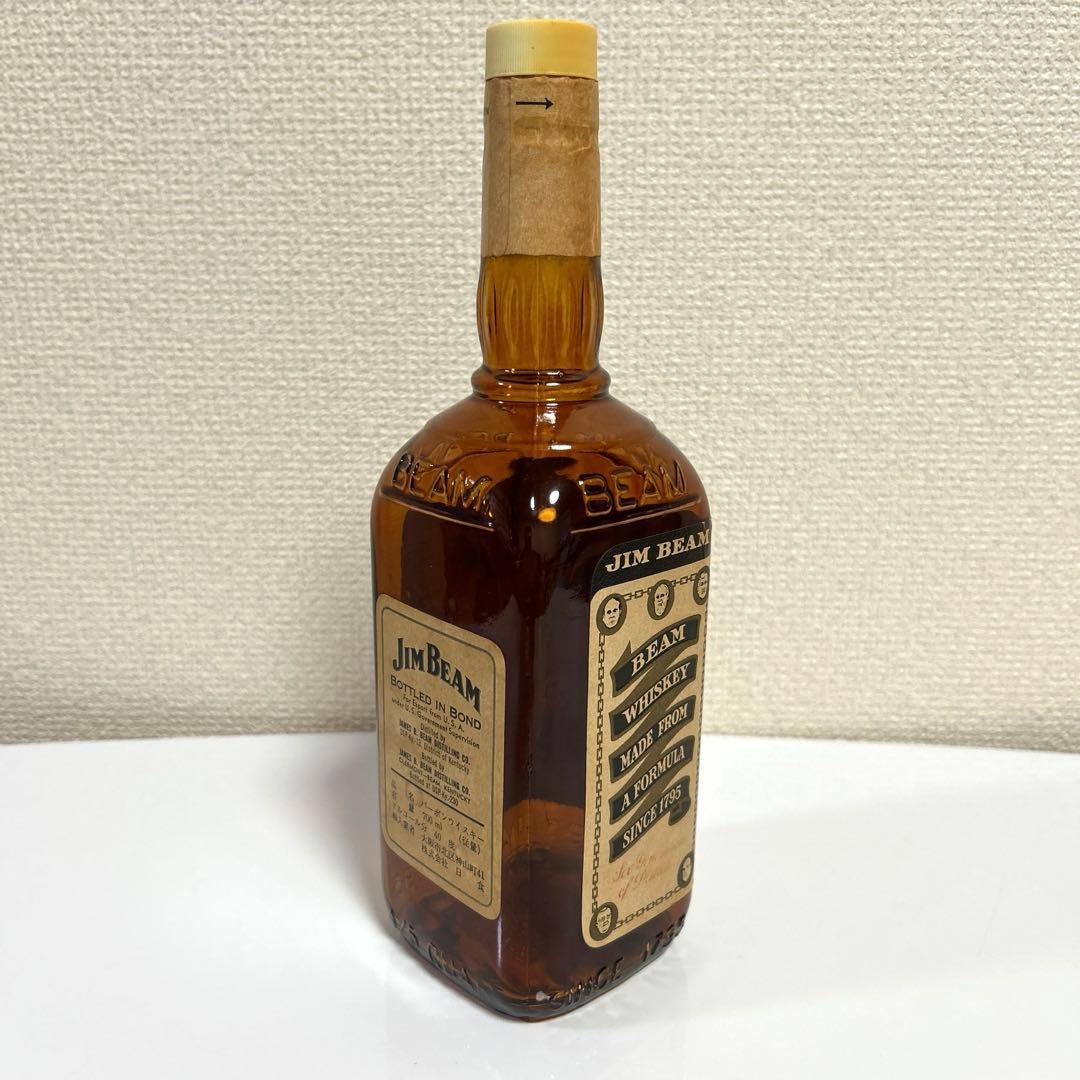 ジムビーム ヴィンテージ 陶器製 ディスプレイボトル台+空瓶