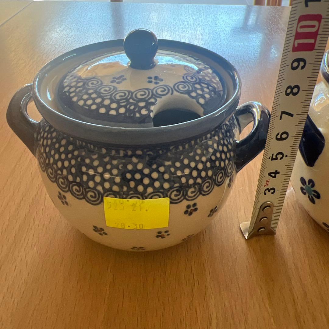 [新品］Polish Pottery ポーリッシュポタリー 2点セット